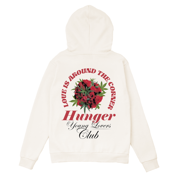 Hoodie Rosa Cream