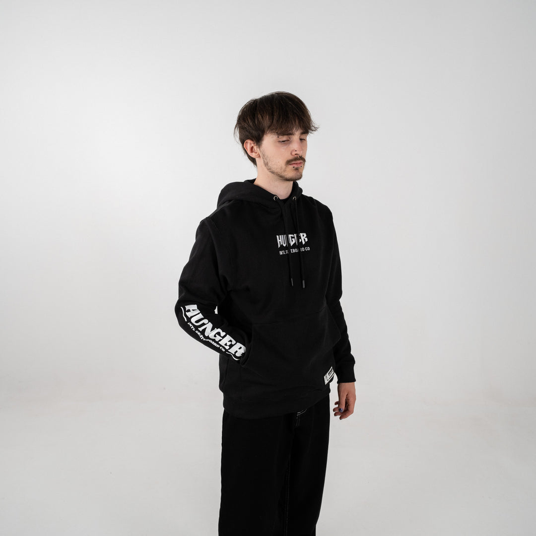 Hoodie Label Black