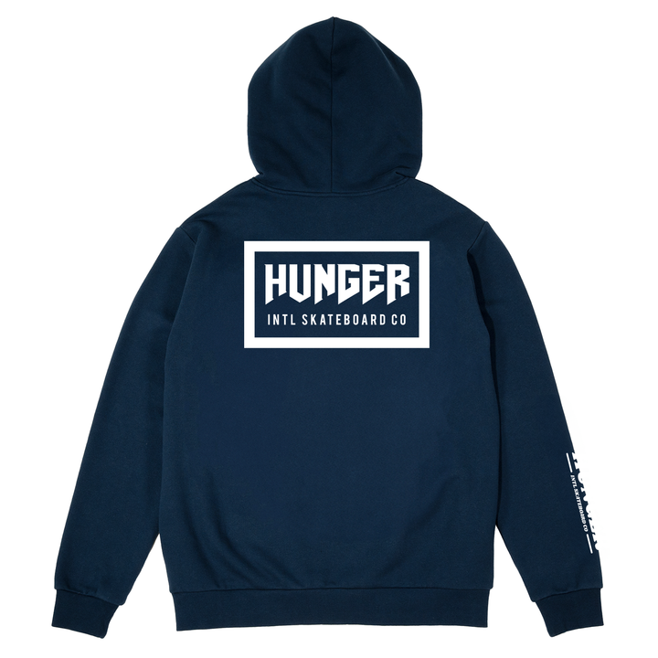 Hoodie Label Blue