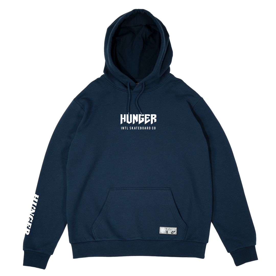 Hoodie Label Blue